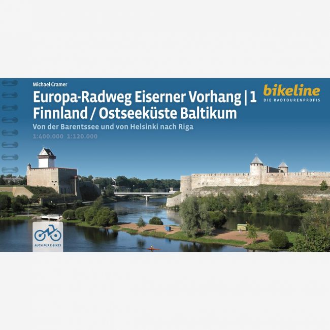 bikeline Radtourenbuch Europa-Radweg Eiserner Vorhang 1 Finnland / Ostseeküste Baltikum