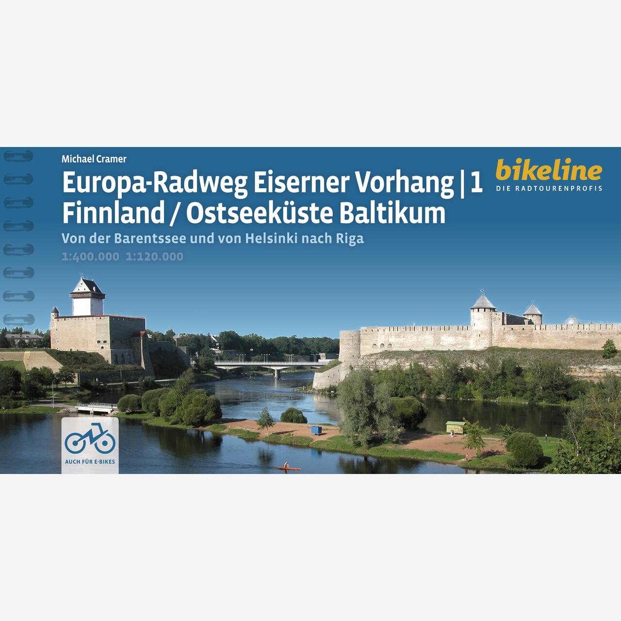 bikeline Radtourenbuch Europa-Radweg Eiserner Vorhang 1 Finnland / Ostseeküste Baltikum