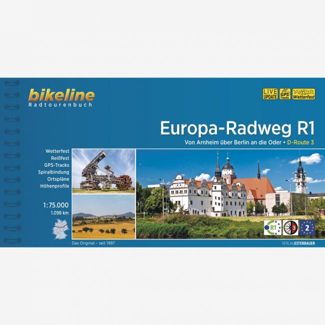 bikeline Radtourenbuch Europa-Radweg R1