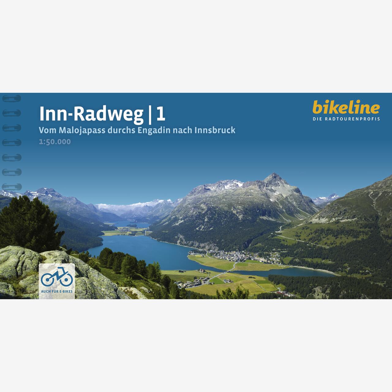 bikeline Radtourenbuch Inn-Radweg 1