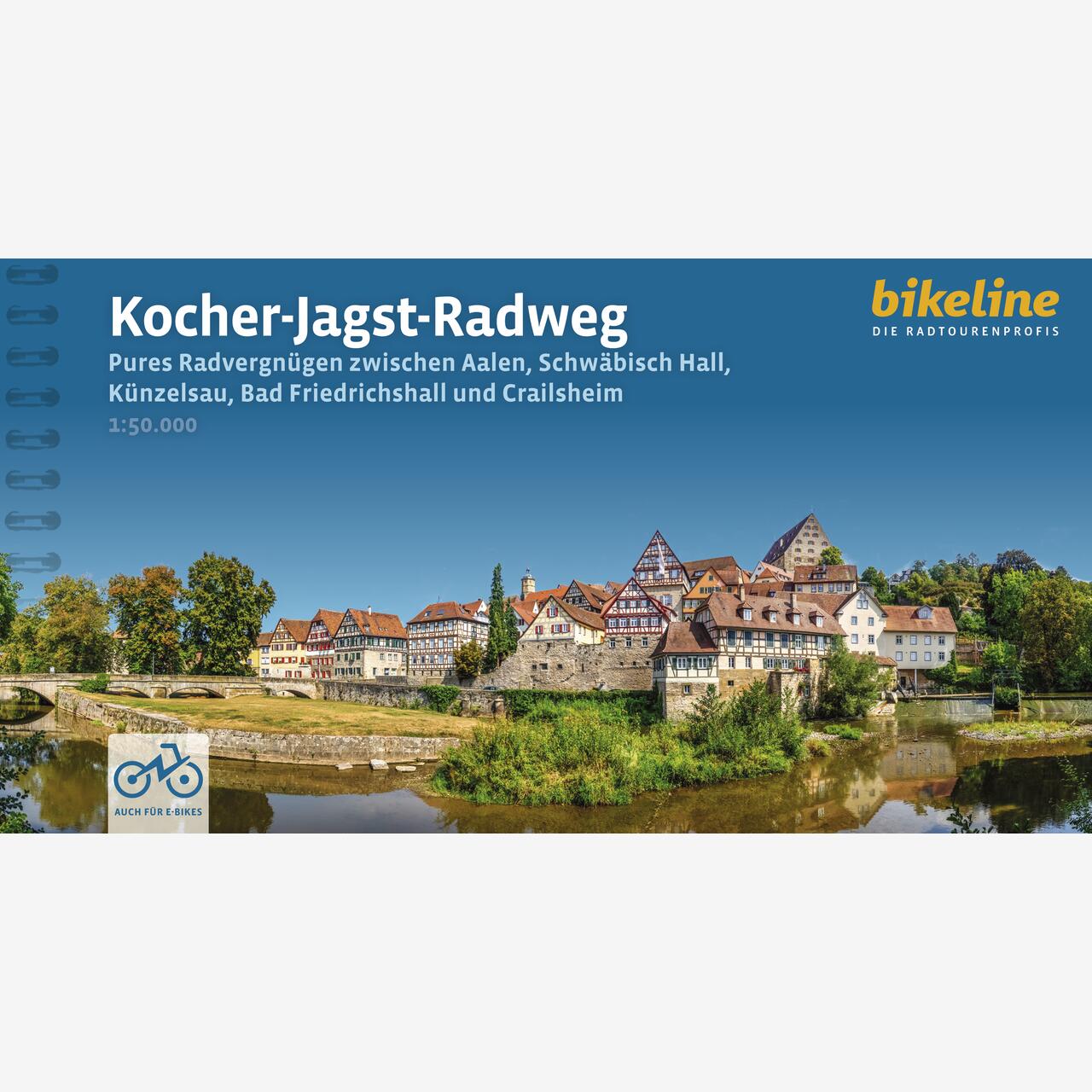 bikeline Radtourenbuch Kocher-Jagst-Radweg