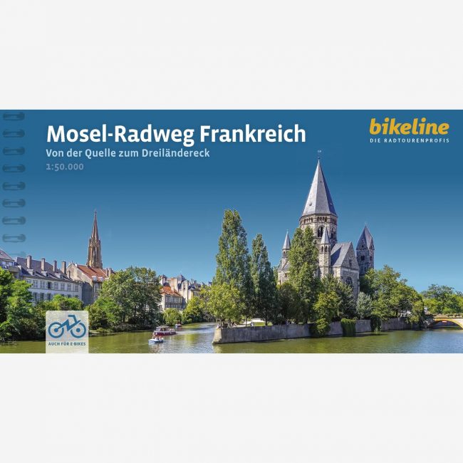 bikeline Radtourenbuch Mosel-Radweg Frankreich