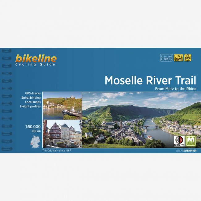bikeline Radtourenbuch Moselle River Trail (E)