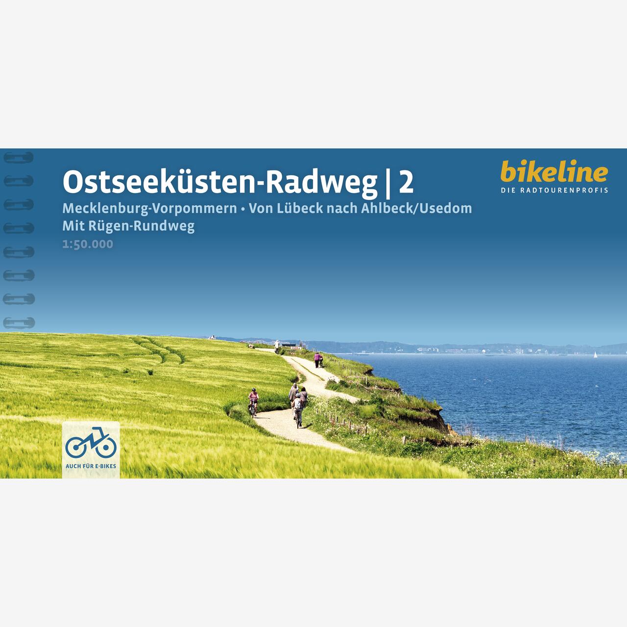 bikeline Radtourenbuch Ostseeküsten-Radweg 2