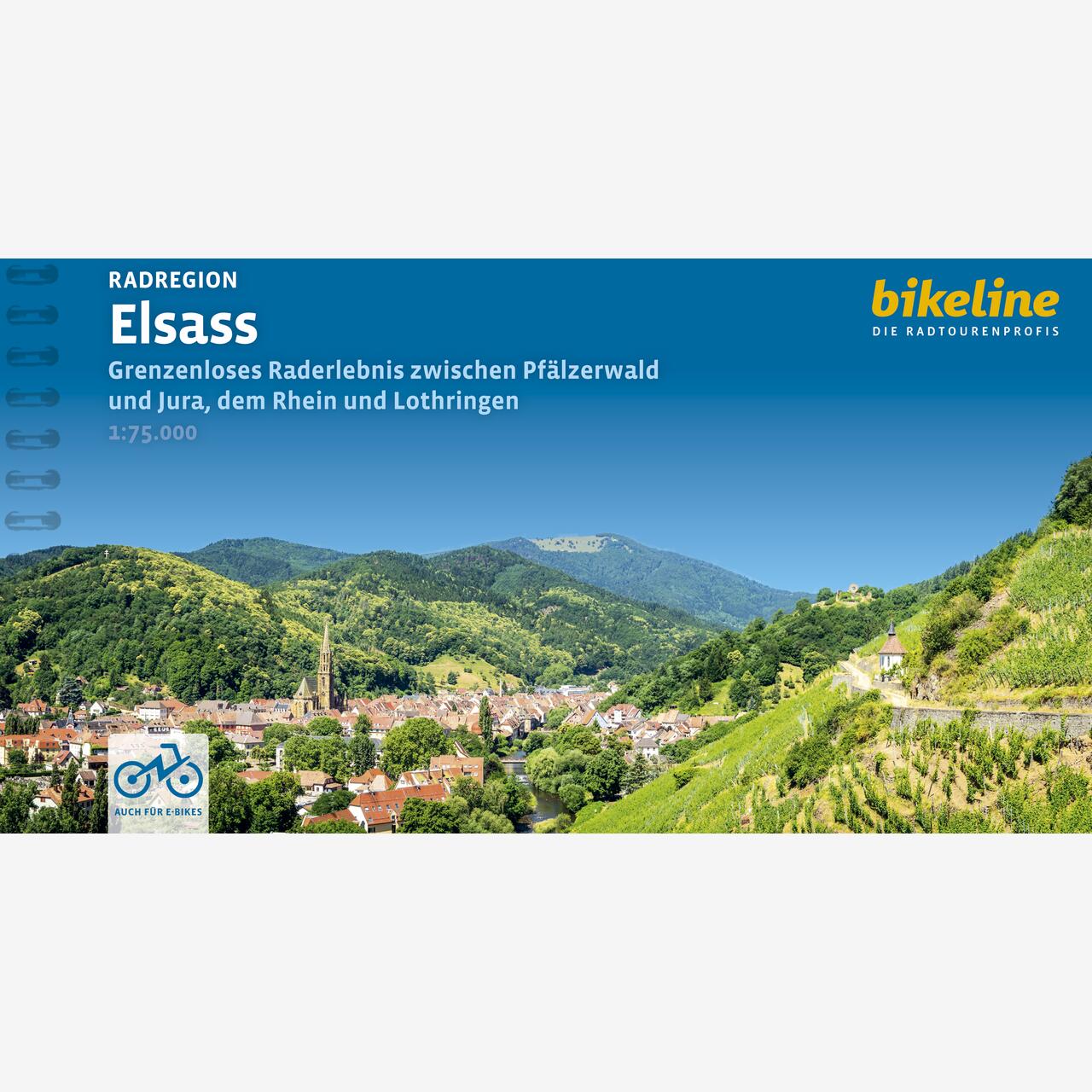 bikeline Radtourenbuch Radregion Elsass