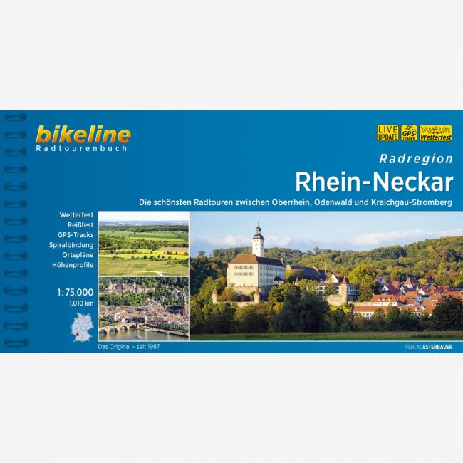 bikeline Radtourenbuch Radregion Rhein-Neckar