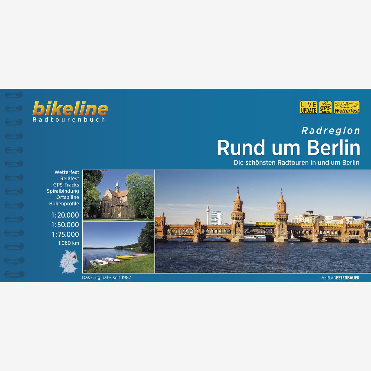 bikeline Radtourenbuch Radregion Rund um Berlin