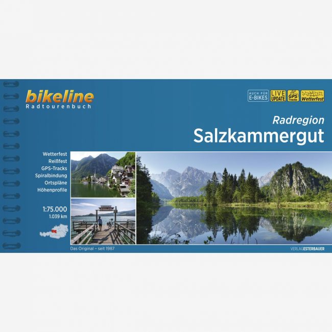 bikeline Radtourenbuch Radregion Salzkammergut