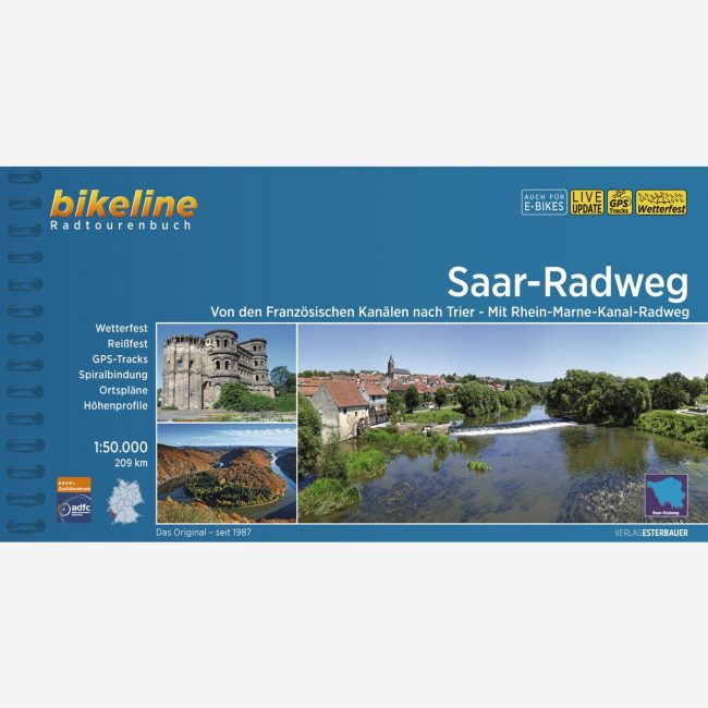 bikeline Radtourenbuch Saar-Radweg
