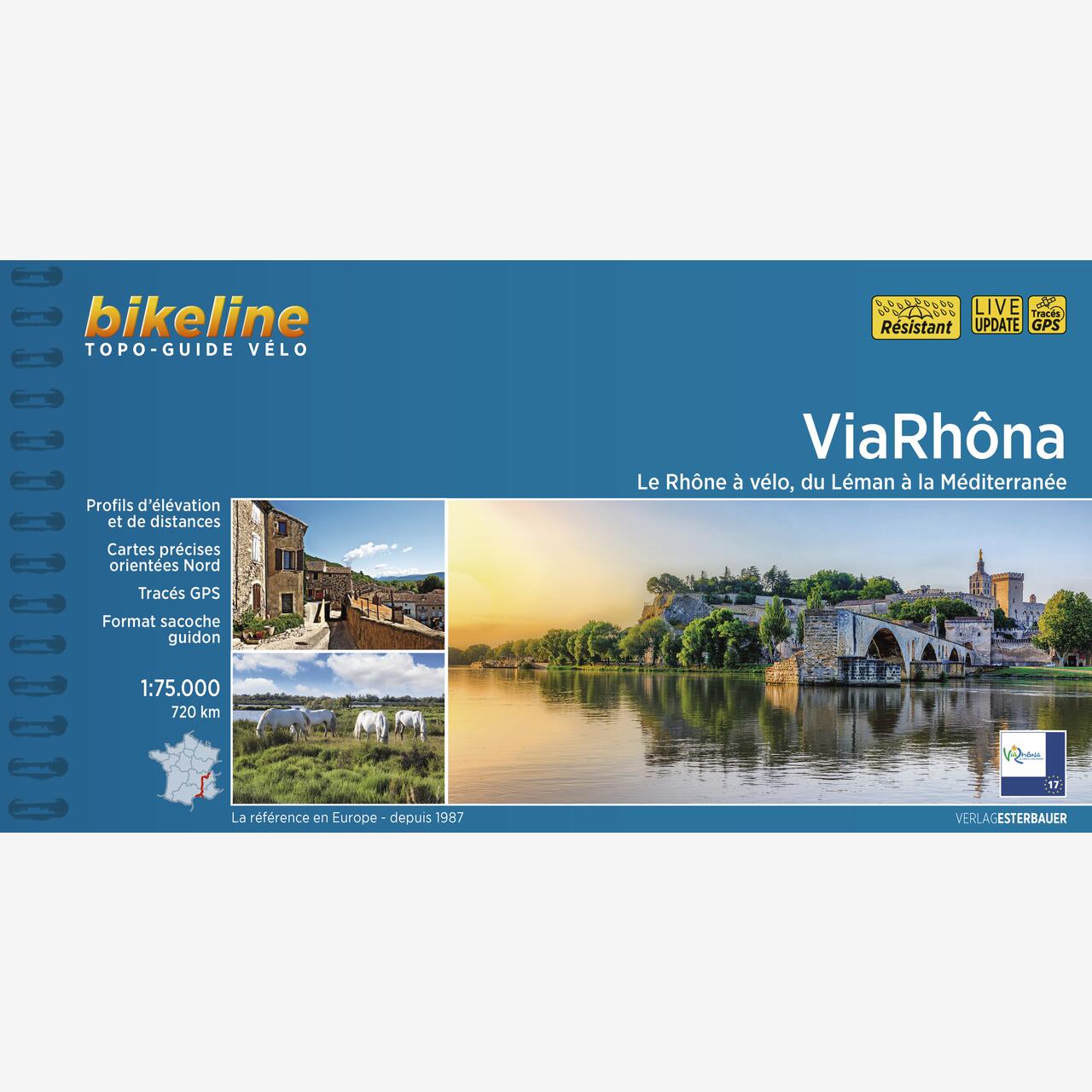 bikeline Radtourenbuch ViaRhôna (F)