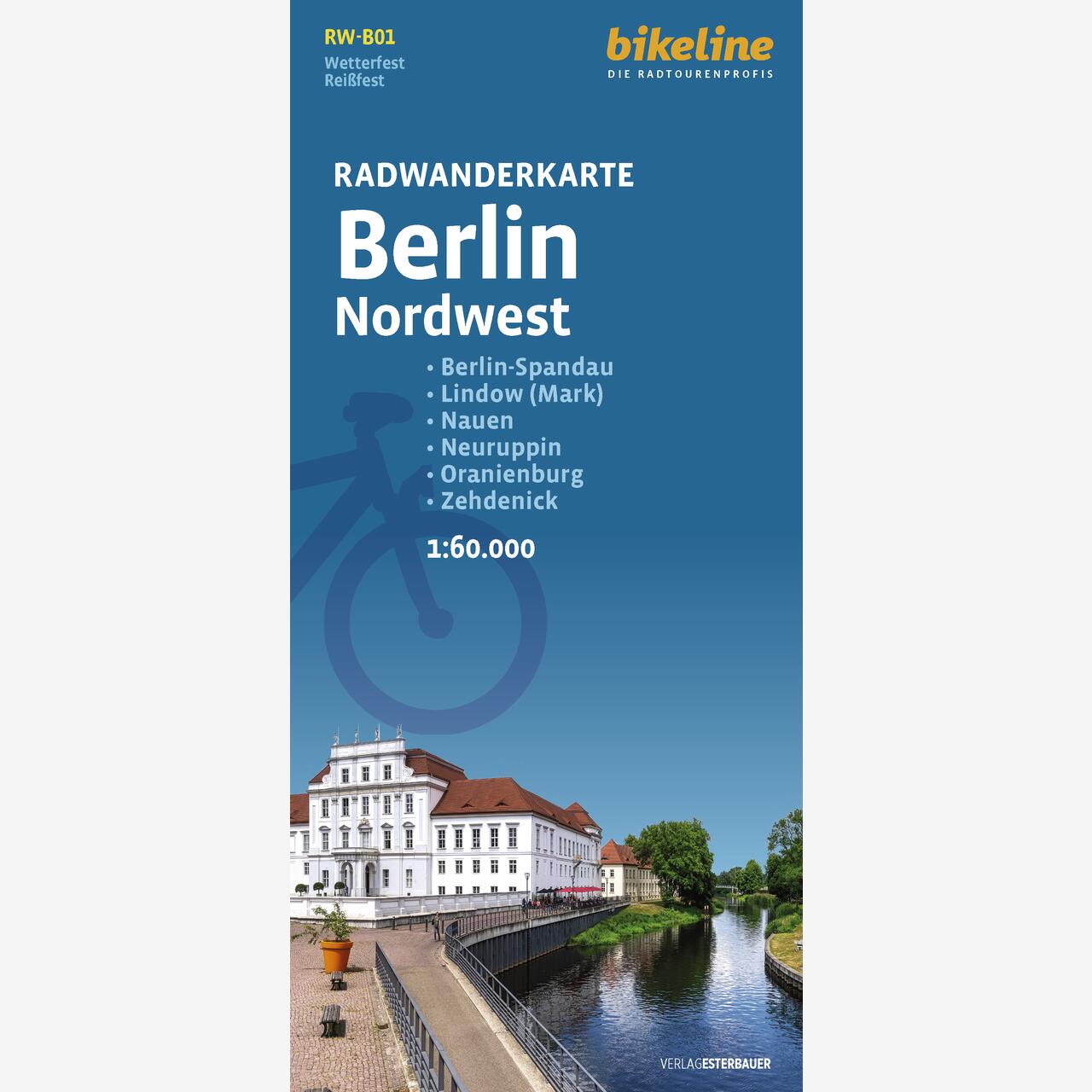 bikeline Radwanderkarte Radwanderkarte Berlin Nordwest bikeline Radwanderkarte Radwanderkarte Berlin Nordwest