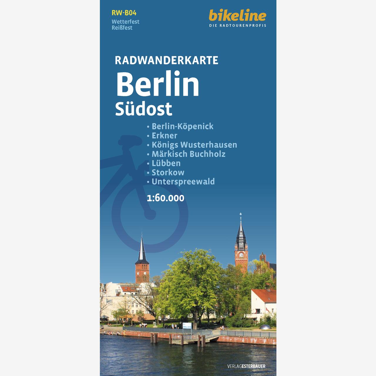 bikeline Radwanderkarte Radwanderkarte Berlin Südost bikeline Radwanderkarte Radwanderkarte Berlin Südost