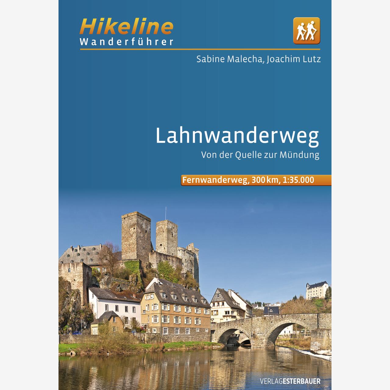 Hikeline Wanderführer Fernwanderweg Lahnwanderweg Hikeline Wanderführer Fernwanderweg Lahnwanderweg