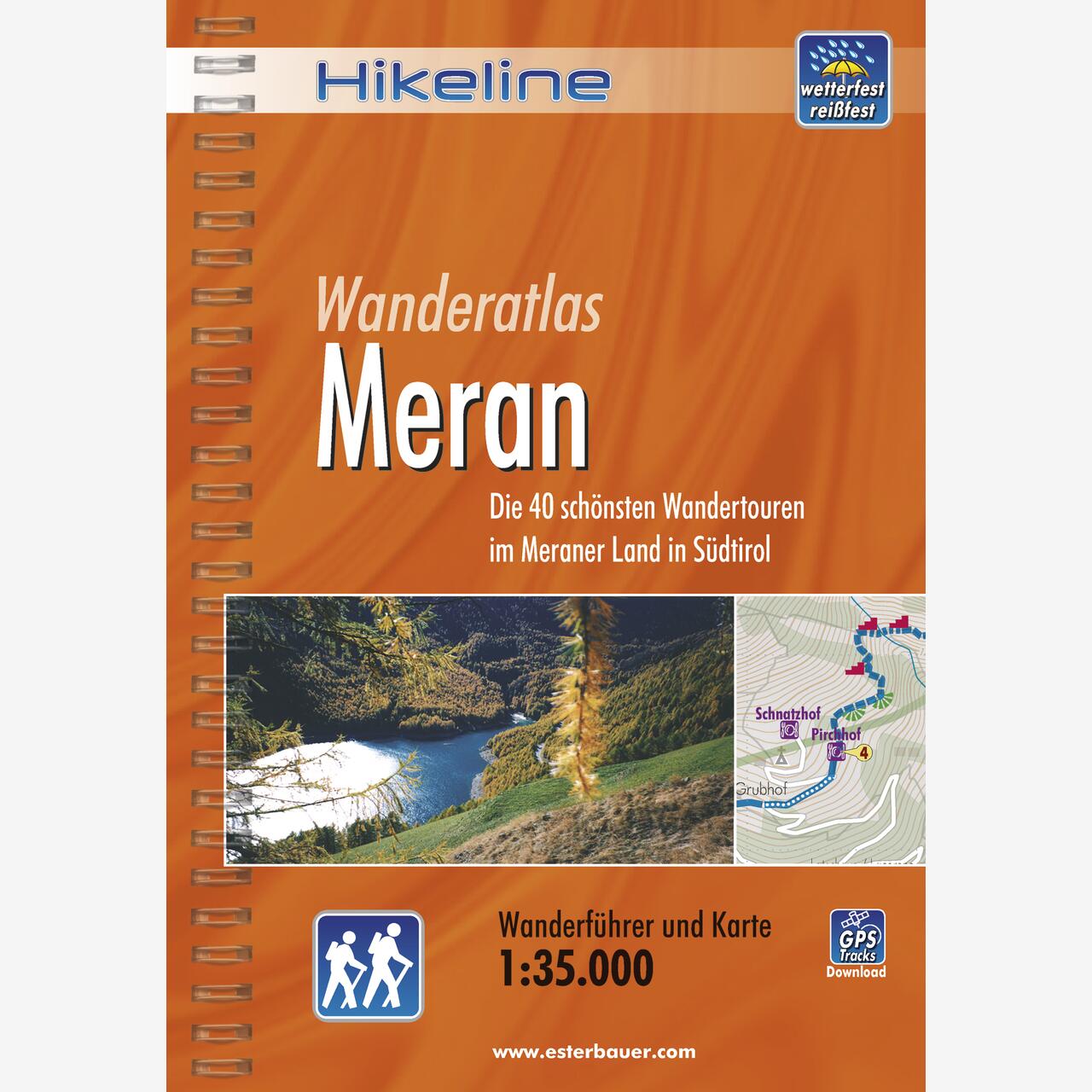 Hikeline Wanderführer Meran