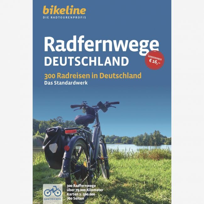 bikeline Panorama Übersichtswerk Radfernwege Deutschland