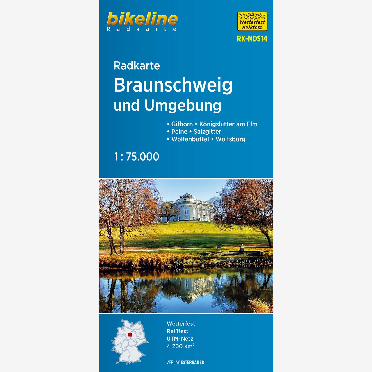 bikeline Radkarte Radkarte Braunschweig und Umgebung