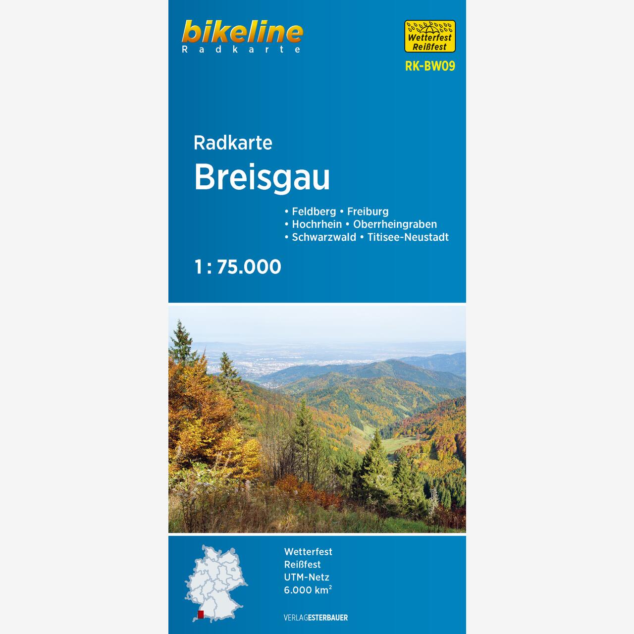bikeline Radkarte Radkarte Breisgau