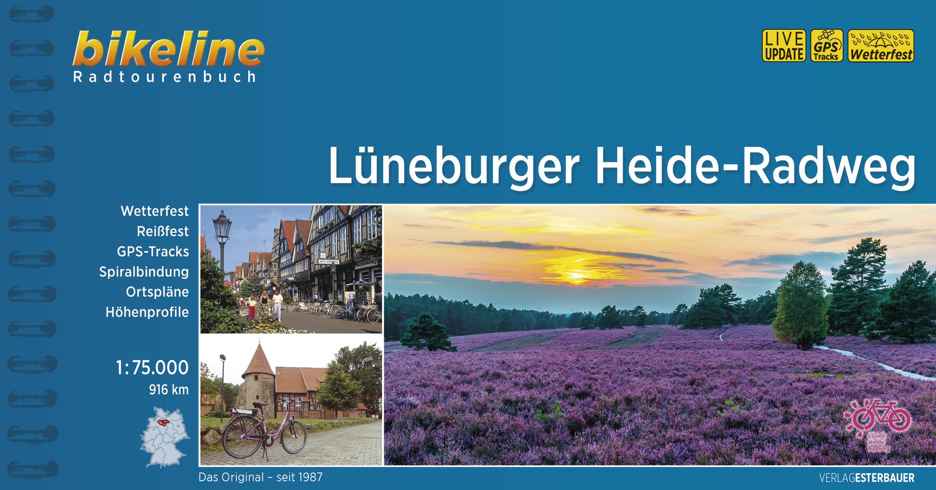 Foto vom Lüneburger Heide-Radweg Foto vom Lüneburger Heide-Radweg