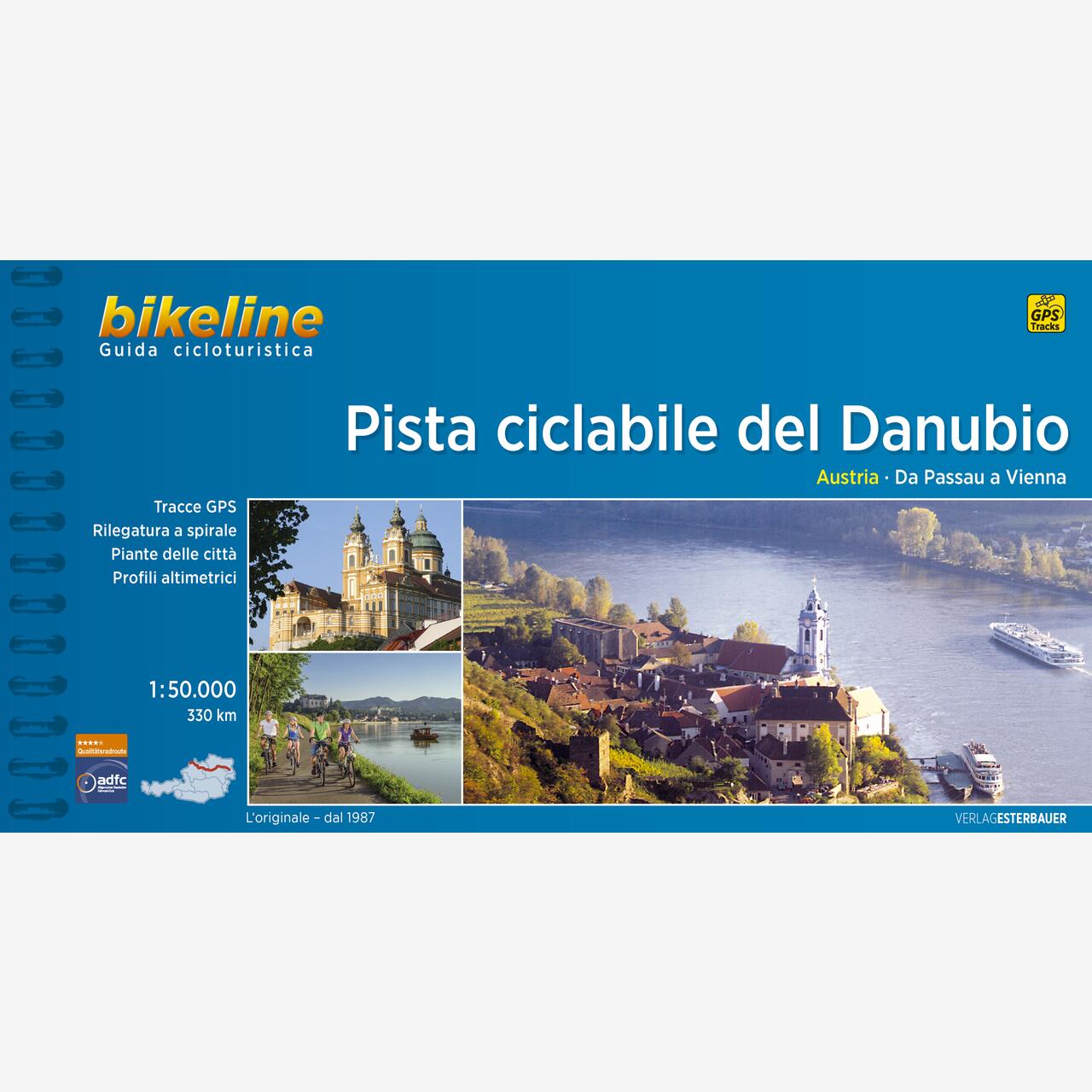bikeline Radtourenbuch Pista ciclabile del Danubio (I)