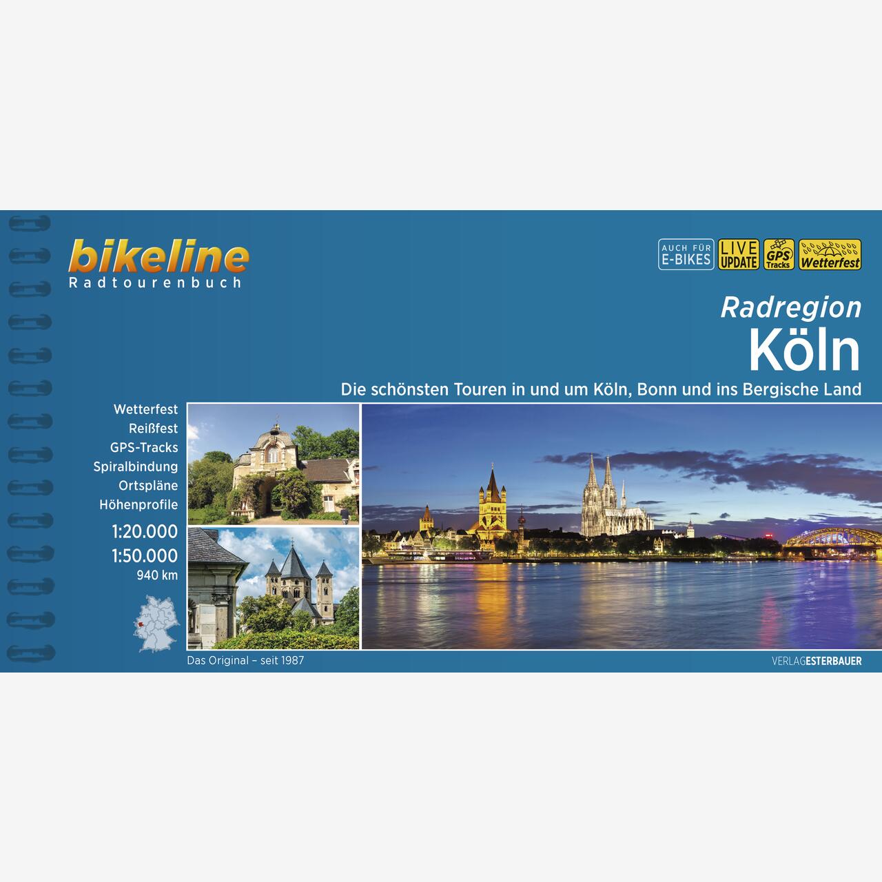 bikeline Radtourenbuch Radregion Köln