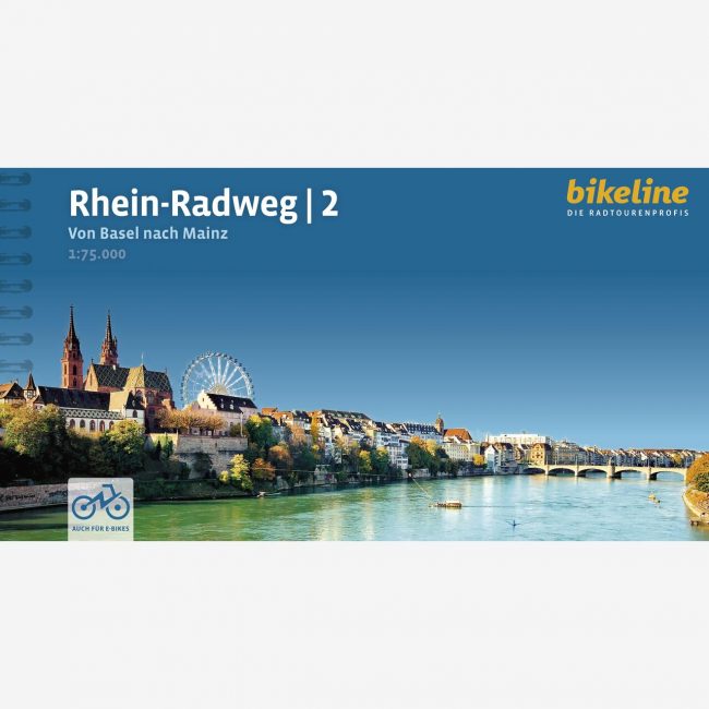 bikeline Radtourenbuch Rhein-Radweg 2