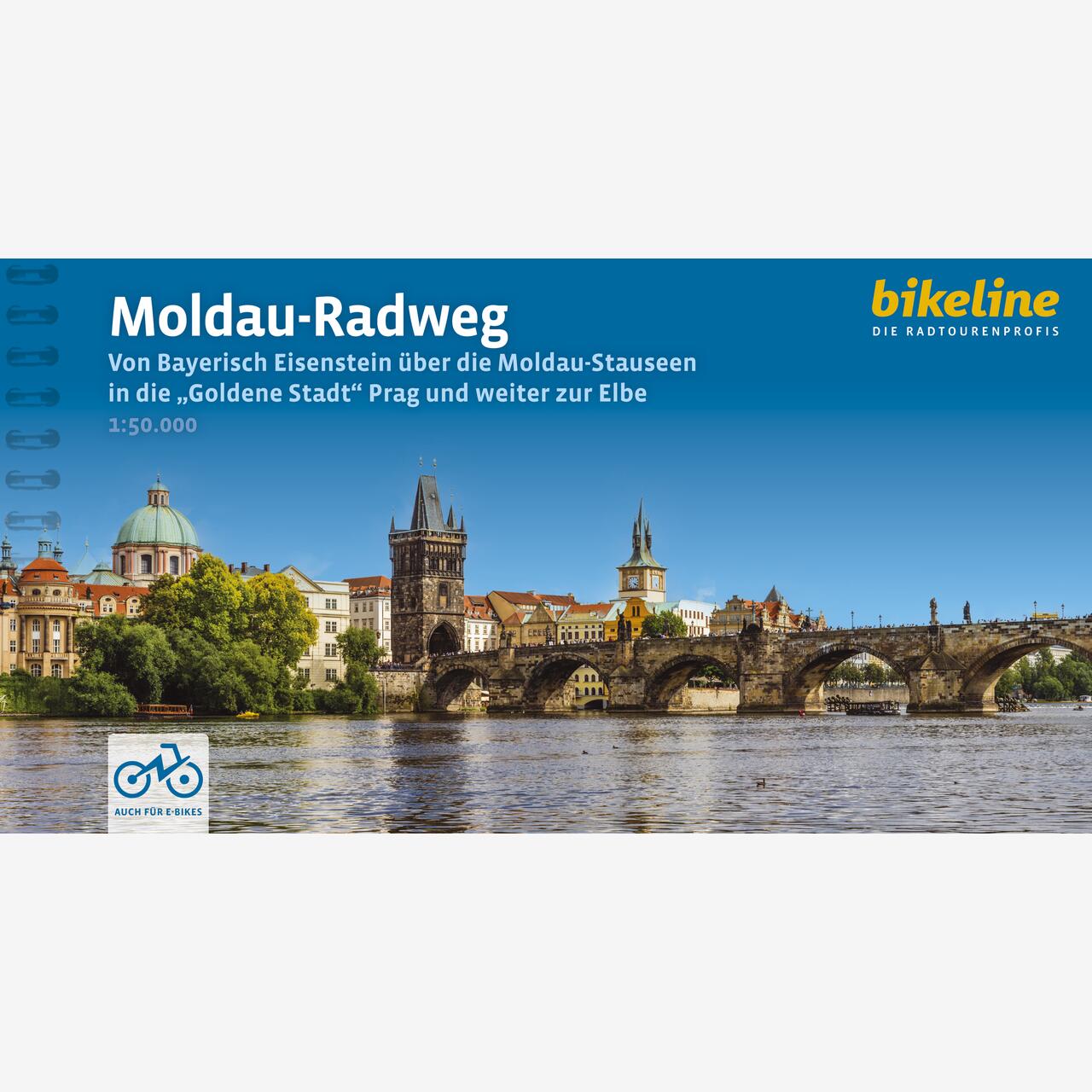 bikeline Radtourenbuch Moldau-Radweg